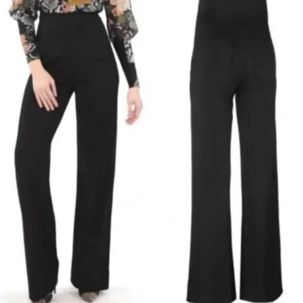 ❤️ NWT! CABI CHANCE WIDE LEG HIGH RISE PANTS, LARGE LONG